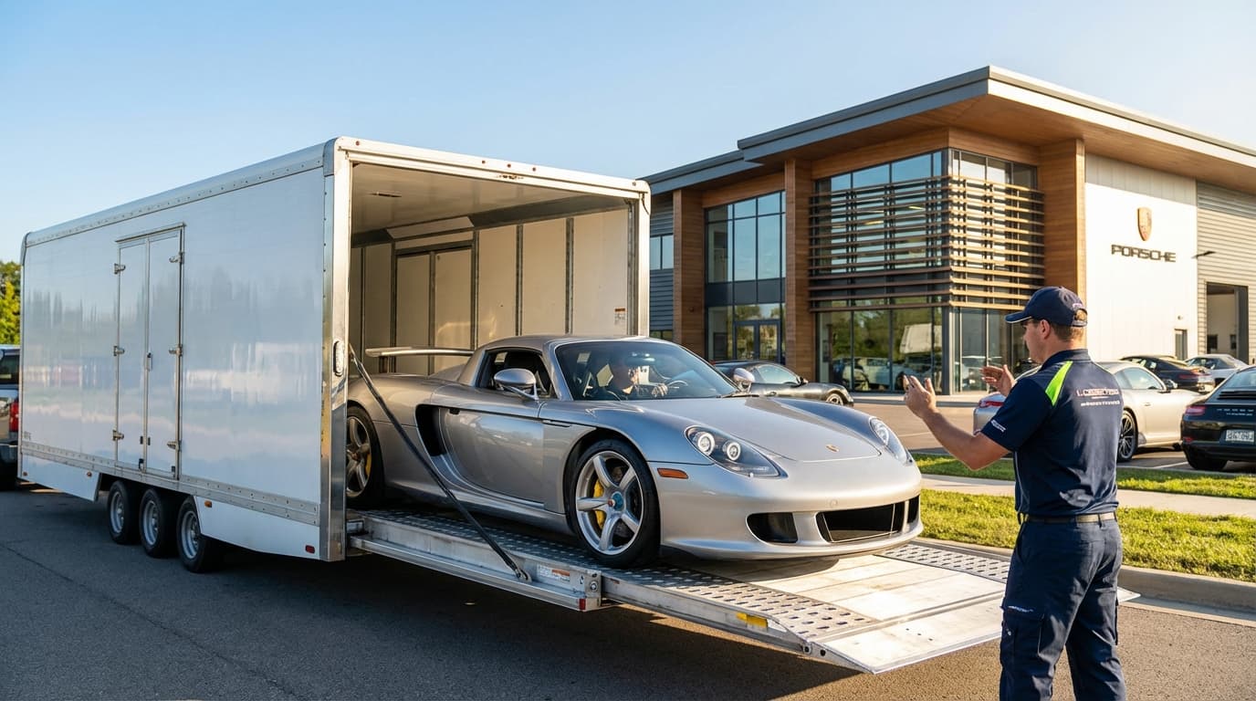 Shipping Your Porsche for Service: A Complete Guide to Enclosed Transport