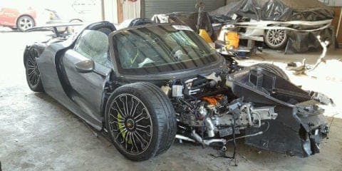 918 Spyder Restoration - 92-Mile Copart Rebuild