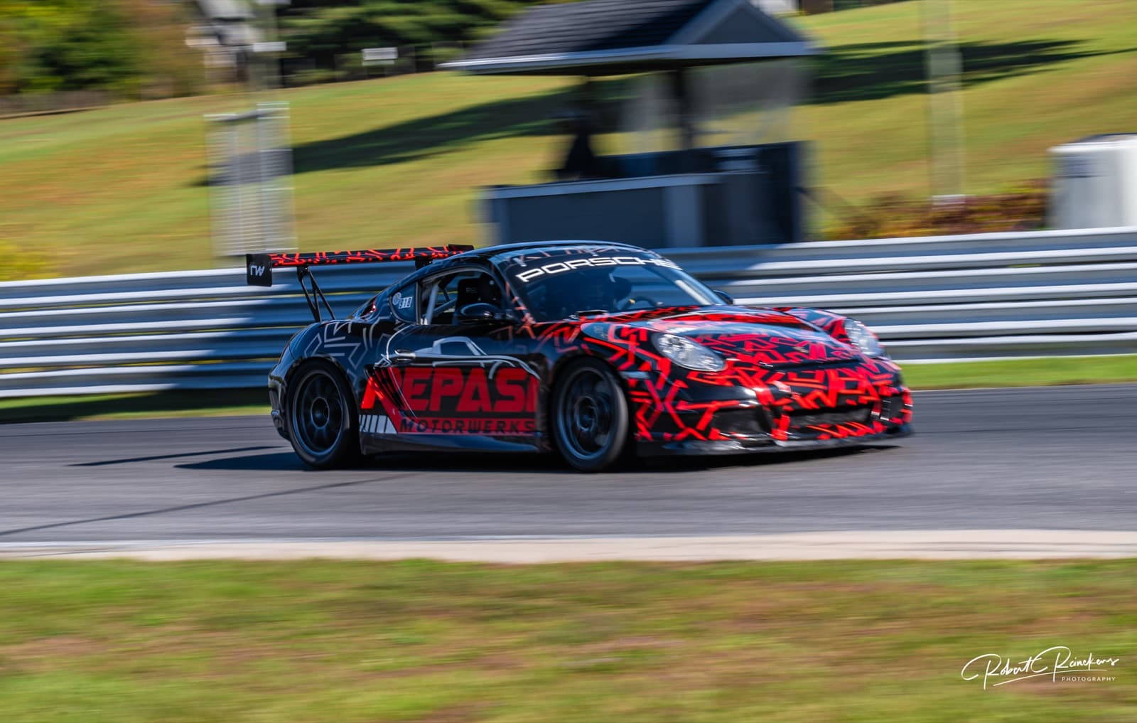 Repasi Motorwerks GT3 Cup car in track action
