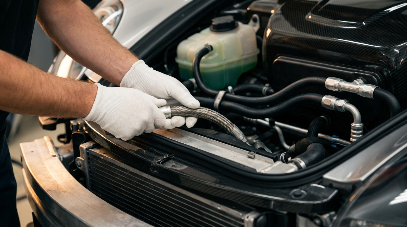 Carrera GT Cooling System Maintenance Guide | Repasi